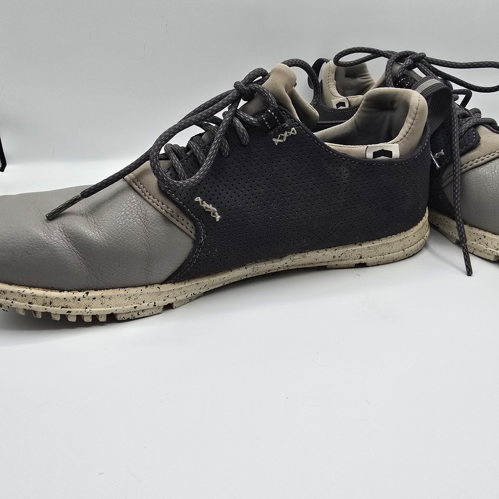 True Linkswear Mens Original 1.2 Golf Shoes Nine Iron Gray Mens Sz 11.5 - Picture 8 of 12
